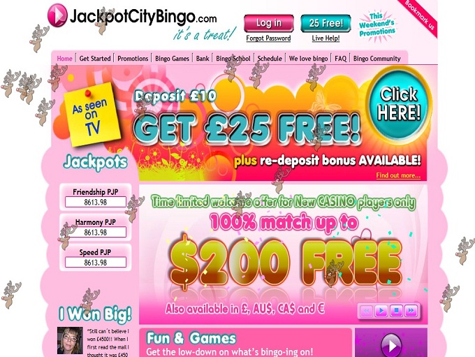 Jackpot City Bingo Jackpot City Bingo