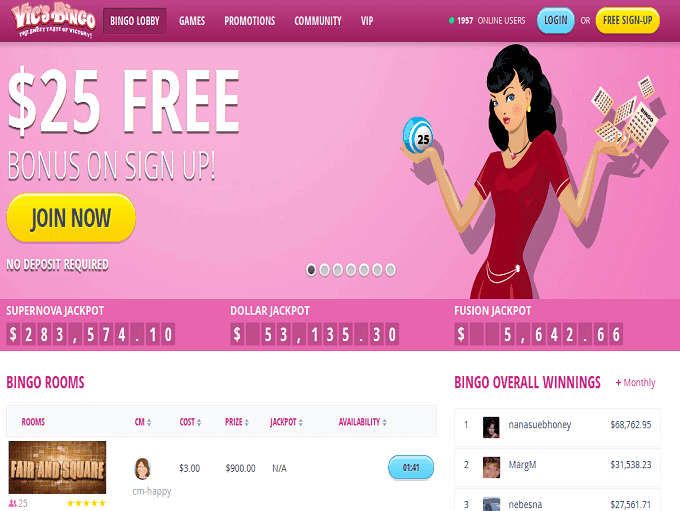 Vics Bingo No Deposit Bonus Vics Bingo No Deposit Bonus