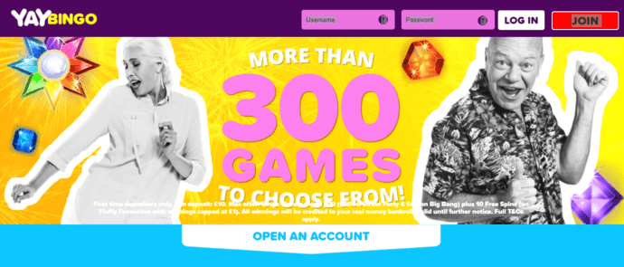 Yay Bingo Screenshot
