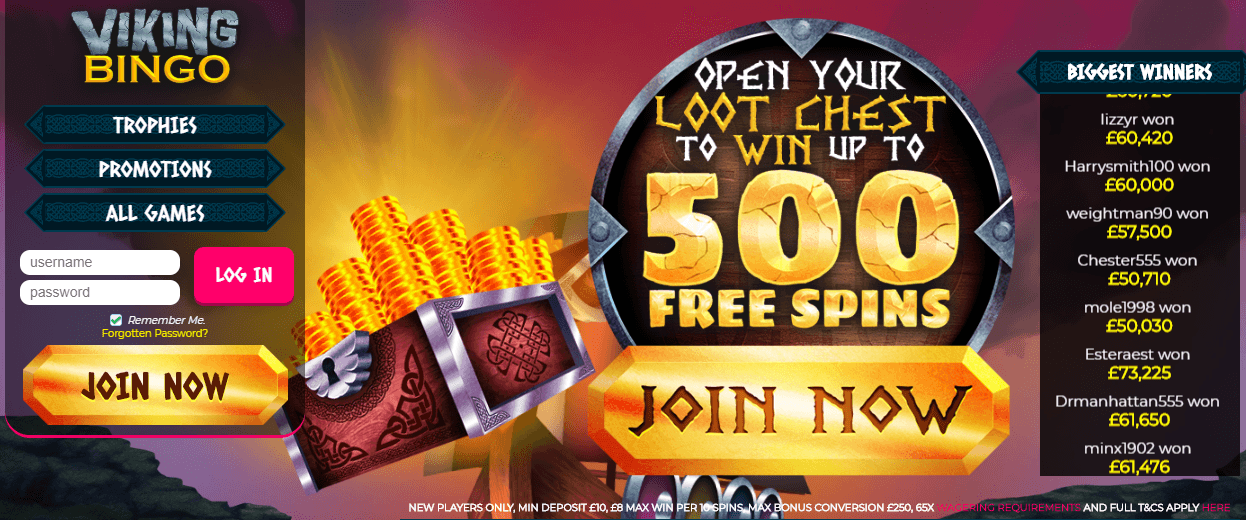 Viking bingo hp