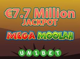 Microgaming mega moolah awards unibet player %e2%82%ac7.7 million