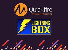 Lightning box joins quickfire platform