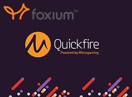 Foxium signs exclusive deal with microgaming quickfire