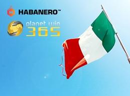 Habanero launches games with planetwin365 in italy