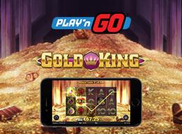 Playn go releases new gold king video slot