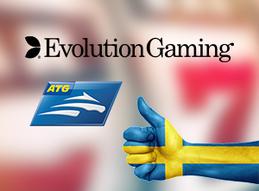 Evolution gaming enters swedish regulated market with atg