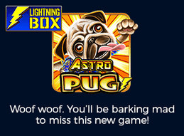 New astro pug slot comes from lightning box games %281%29