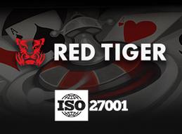 Iso certification awarded to red tiger gaming