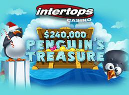 Intertops casino offers 240k in penguins treasure contest