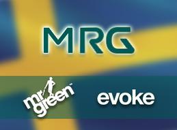 Mrg receives two swedish licenses for evoke gaming and mr green