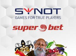 Synot games takes portfolio live with superbet