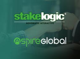 Stakelogic announces partnership with aspire global