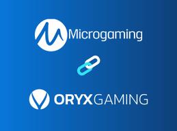 Microgaming is adding oryx gaming content to the platform