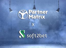 Soft2bet together with partnermatrix reaches new audienc