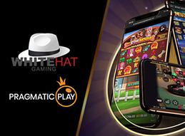 Pragmatic offfers slot and live casino content to white hat gaming
