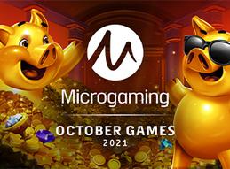 Microgaming announced exciting content during october