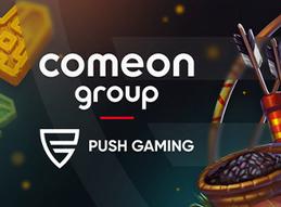 Push gaming enters into partnership with comeon group