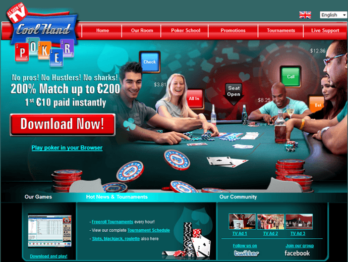 Cool Hand Poker Screenshot