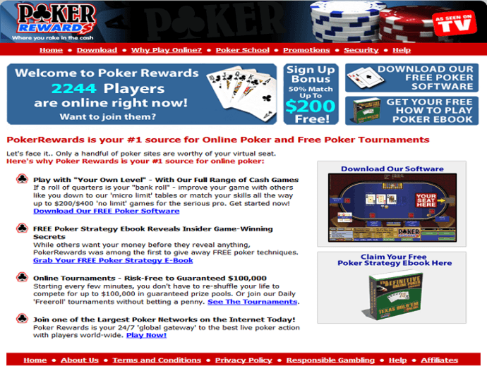 PokerRewards Screenshot