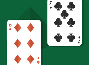 Playing Pocket Seven-Six and Below in Texas Holdem