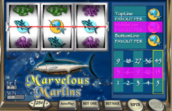 Marvelous Marlins Screenshot
