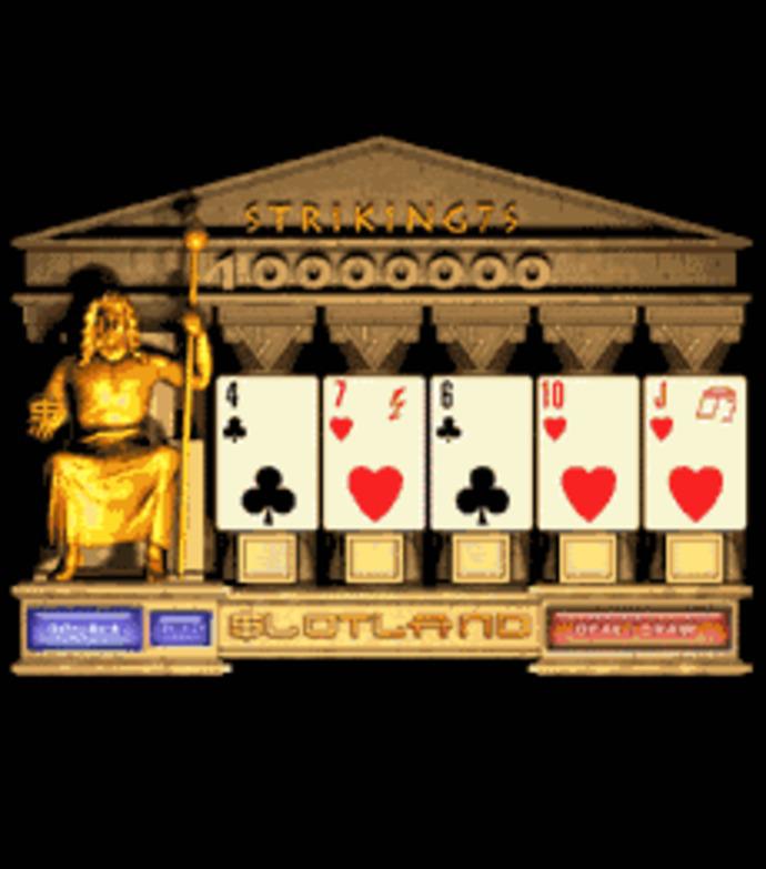 Striking 7s Video Poker Screenshot