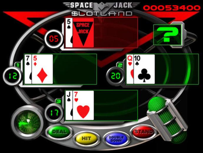SpaceJack Online Blackjack Screenshot