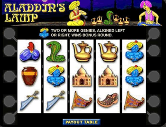 Aladdin's Lamp Screenshot