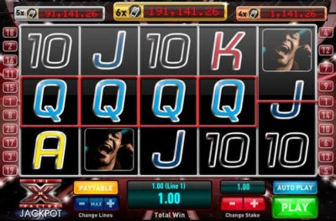 The X Factor Jackpot Screenshot
