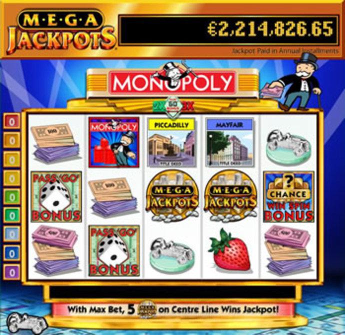 Monopoly Mega Jackpots Screenshot