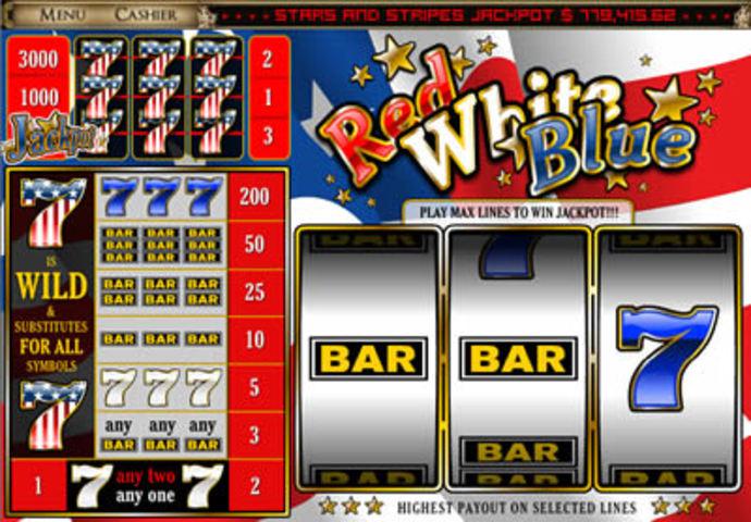 Red White Blue Screenshot