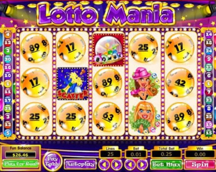 Lotto Mania Screenshot