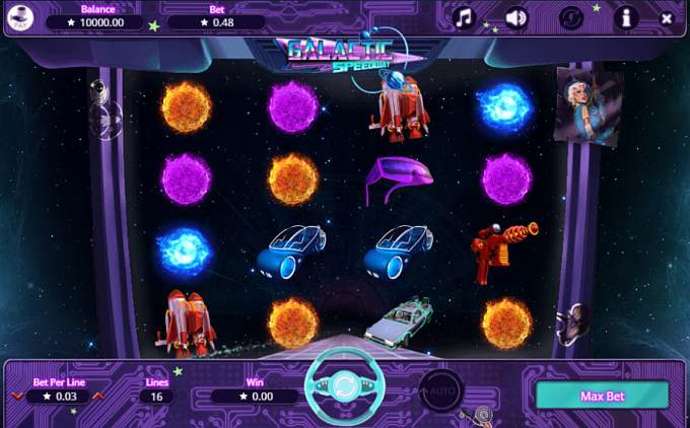 Galactic Speedway Screenshot