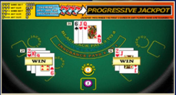 Triple 7's Blackjack Screenshot