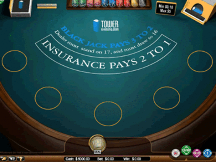 Net Entertainment Blackjack Classic Low Roller Screenshot