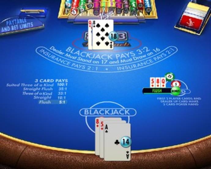 21 Plus 3 Blackjack - Online Blackjack, WagerWorks