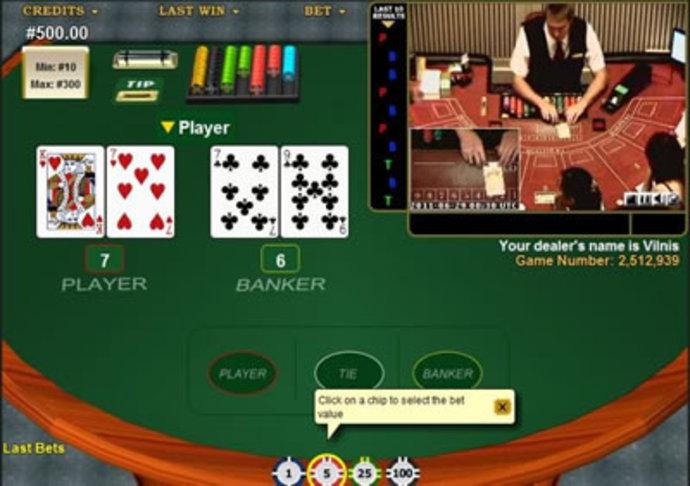 Live Punto Banco Screenshot