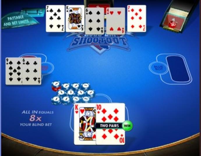 Texas Holdem Shootout Poker Screenshot