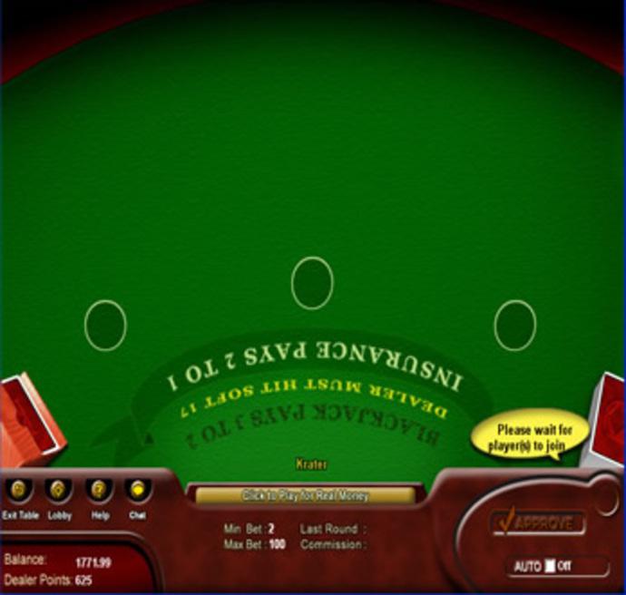 Be the Dealer Blackjack Screenshot
