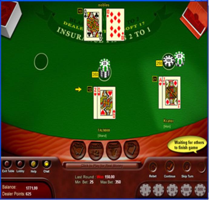 Be the Dealer Blackjack Screenshot