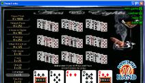 Aces and Eights 10-Hand Video Poker Screenshot