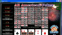 All American 52-Hand Video Poker Screenshot
