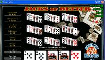 Jacks or Better 10-Hand Video Poker Screenshot