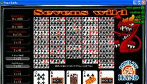 Sevens Wild 52-Hand Video Poker Screenshot