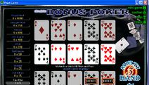 Double Double Bonus 3-Hand Video Poker Screenshot