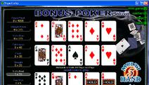 Double Deluxe 3-Hand Video Poker Screenshot