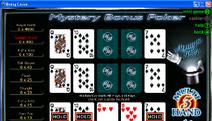 Mystery Bonus 3-Hand Video Poker Screenshot