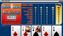 Deuces and Joker Rival Gaming Video Poker Screenshot