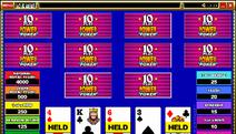 Double Joker 10-Play Power Poker Screenshot