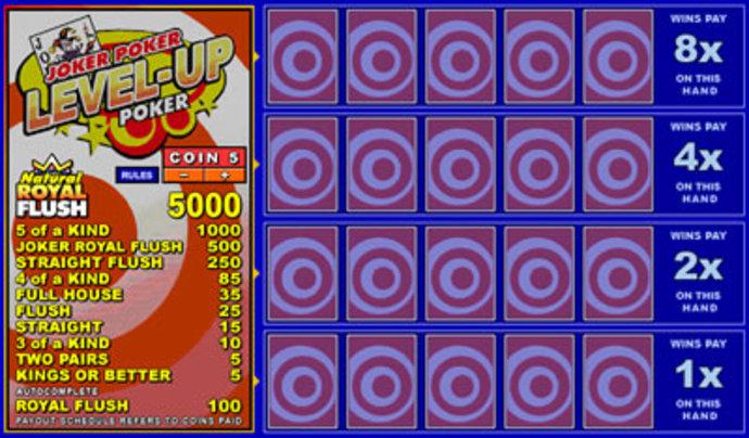 Joker Poker Level Up VP Screenshot